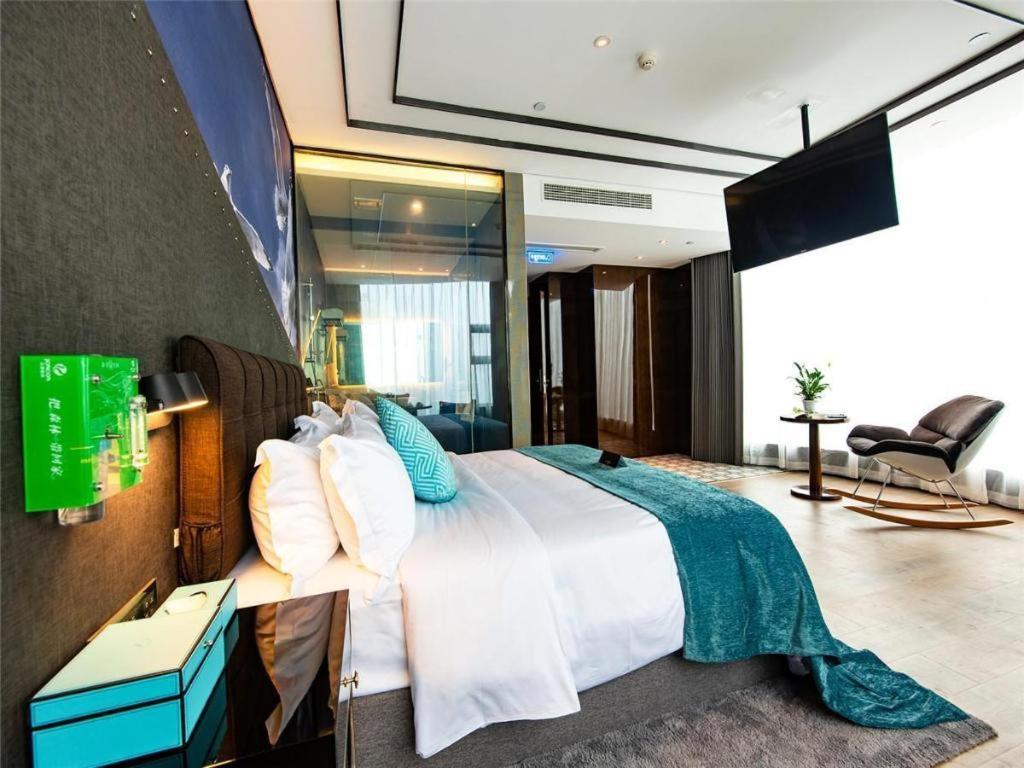 Xana Hotelle-Hotel Luzhou Baizitu Square Buitenkant foto