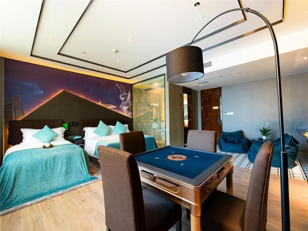 Xana Hotelle-Hotel Luzhou Baizitu Square Buitenkant foto