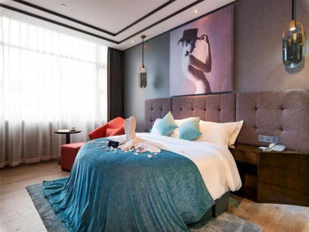 Xana Hotelle-Hotel Luzhou Baizitu Square Buitenkant foto