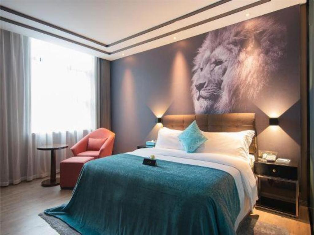 Xana Hotelle-Hotel Luzhou Baizitu Square Buitenkant foto