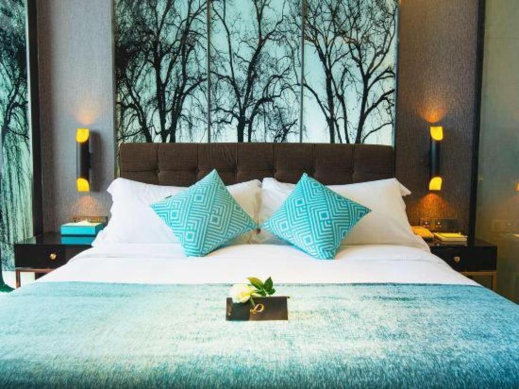 Xana Hotelle-Hotel Luzhou Baizitu Square Buitenkant foto