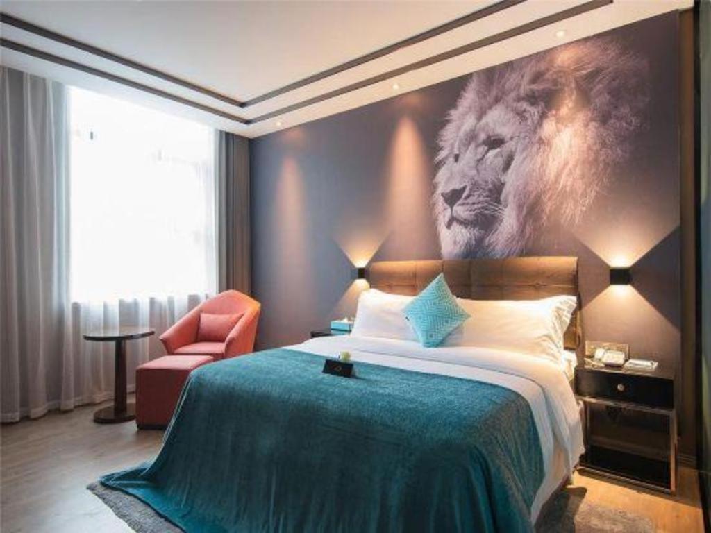 Xana Hotelle-Hotel Luzhou Baizitu Square Buitenkant foto