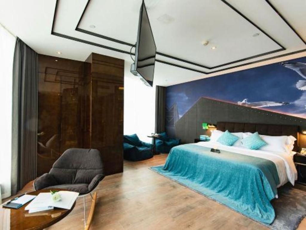 Xana Hotelle-Hotel Luzhou Baizitu Square Buitenkant foto