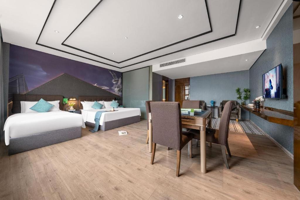 Xana Hotelle-Hotel Luzhou Baizitu Square Buitenkant foto