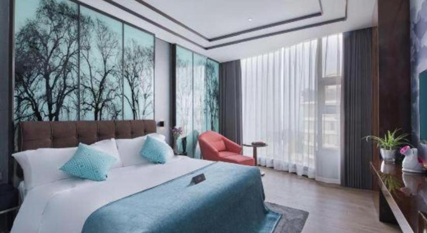 Xana Hotelle-Hotel Luzhou Baizitu Square Buitenkant foto