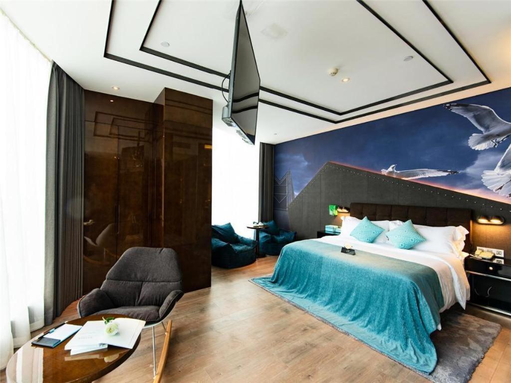 Xana Hotelle-Hotel Luzhou Baizitu Square Buitenkant foto