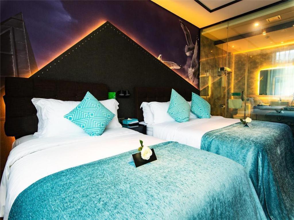 Xana Hotelle-Hotel Luzhou Baizitu Square Buitenkant foto