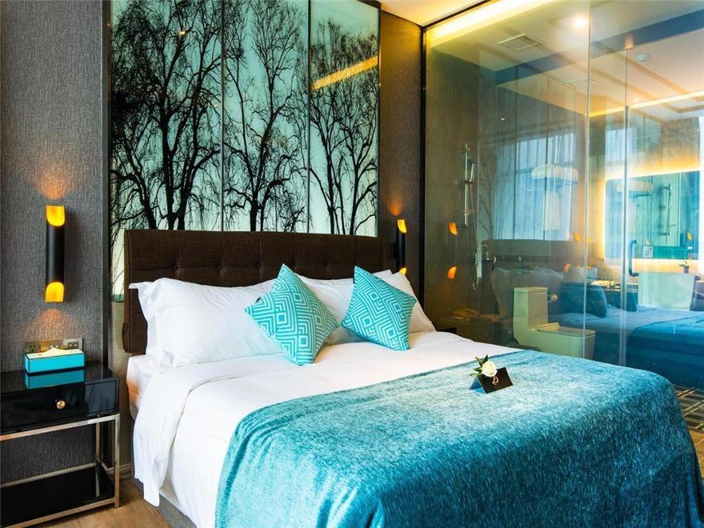Xana Hotelle-Hotel Luzhou Baizitu Square Buitenkant foto