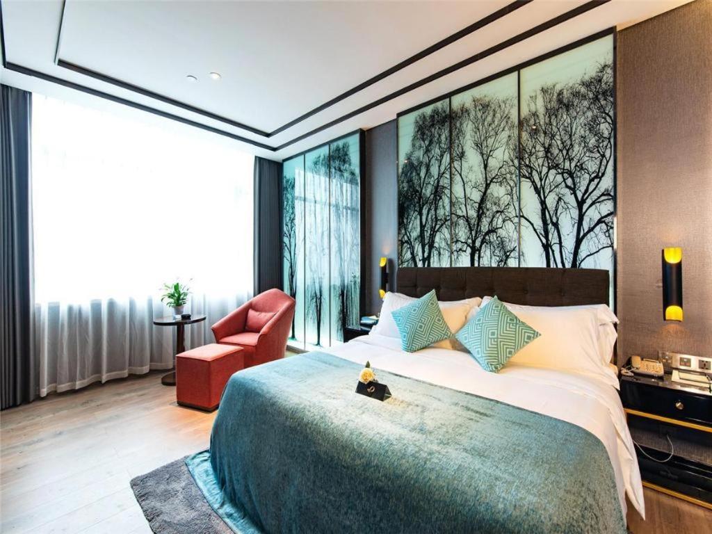 Xana Hotelle-Hotel Luzhou Baizitu Square Buitenkant foto