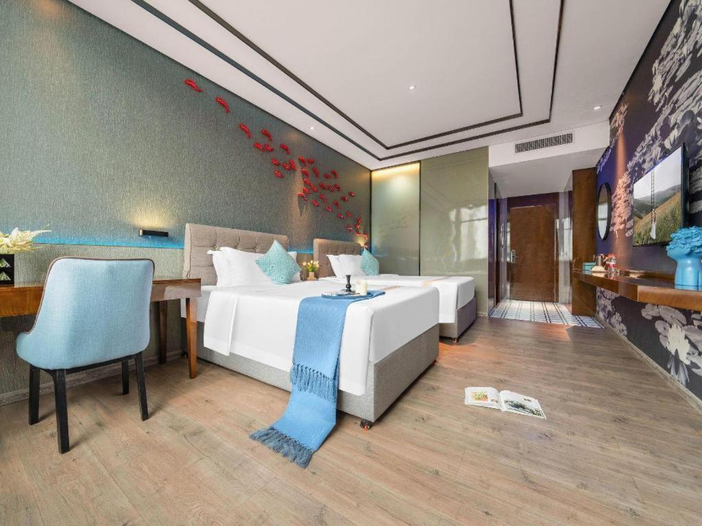 Xana Hotelle-Hotel Luzhou Baizitu Square Buitenkant foto